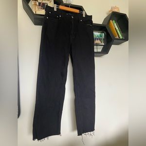 Brand new high rise wide leg jeans